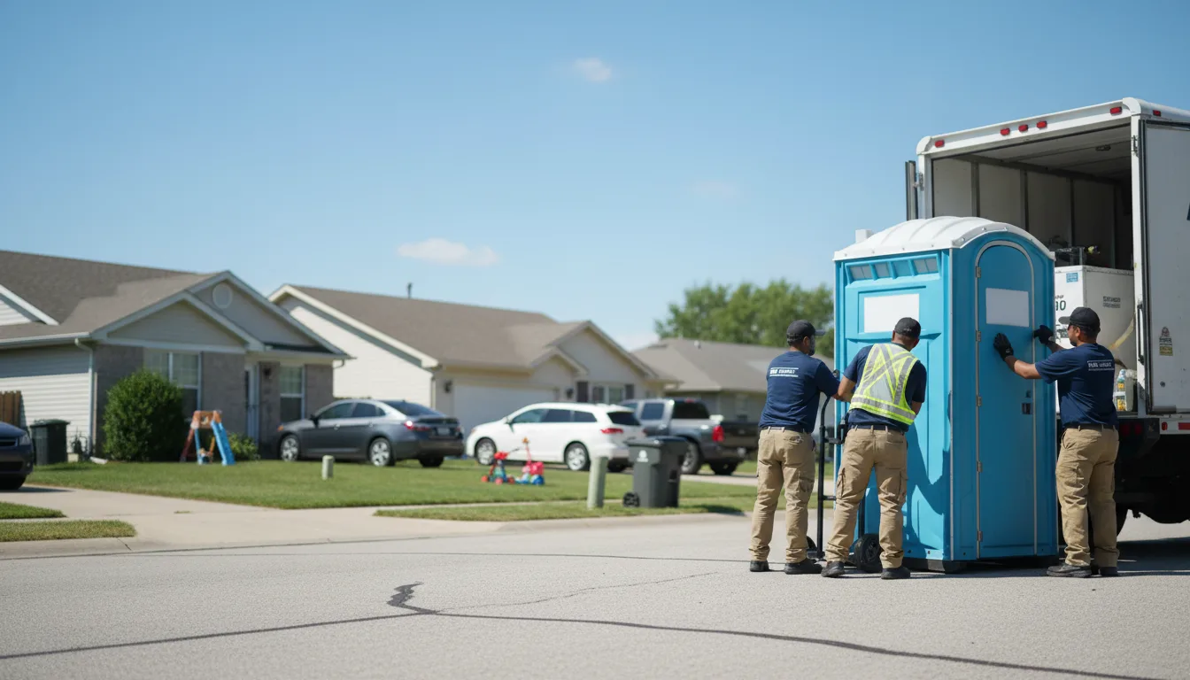 Standard Porta Potty Rentals in Streamwood, IL near me